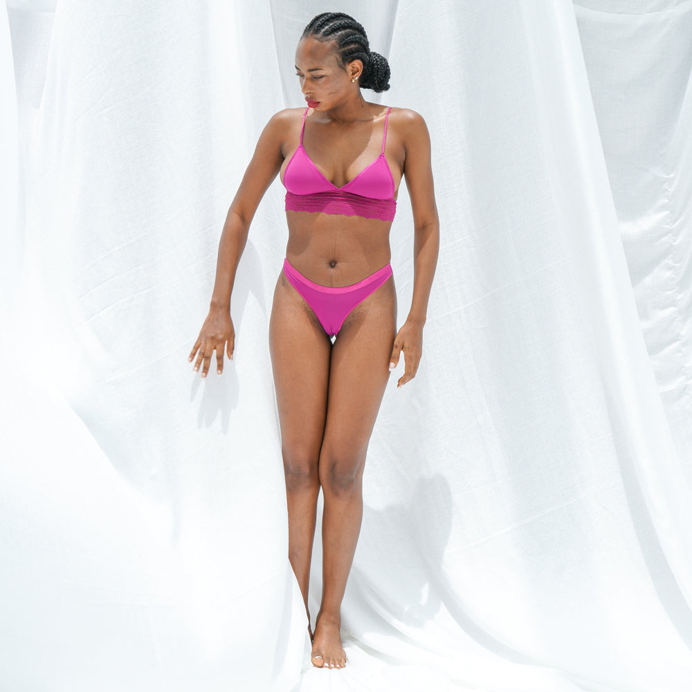 The Carmen Thong – Magenta