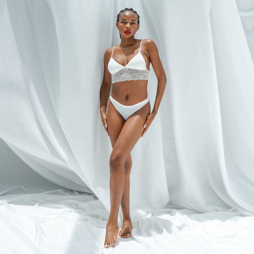 The Carmen Bralette – Ivory